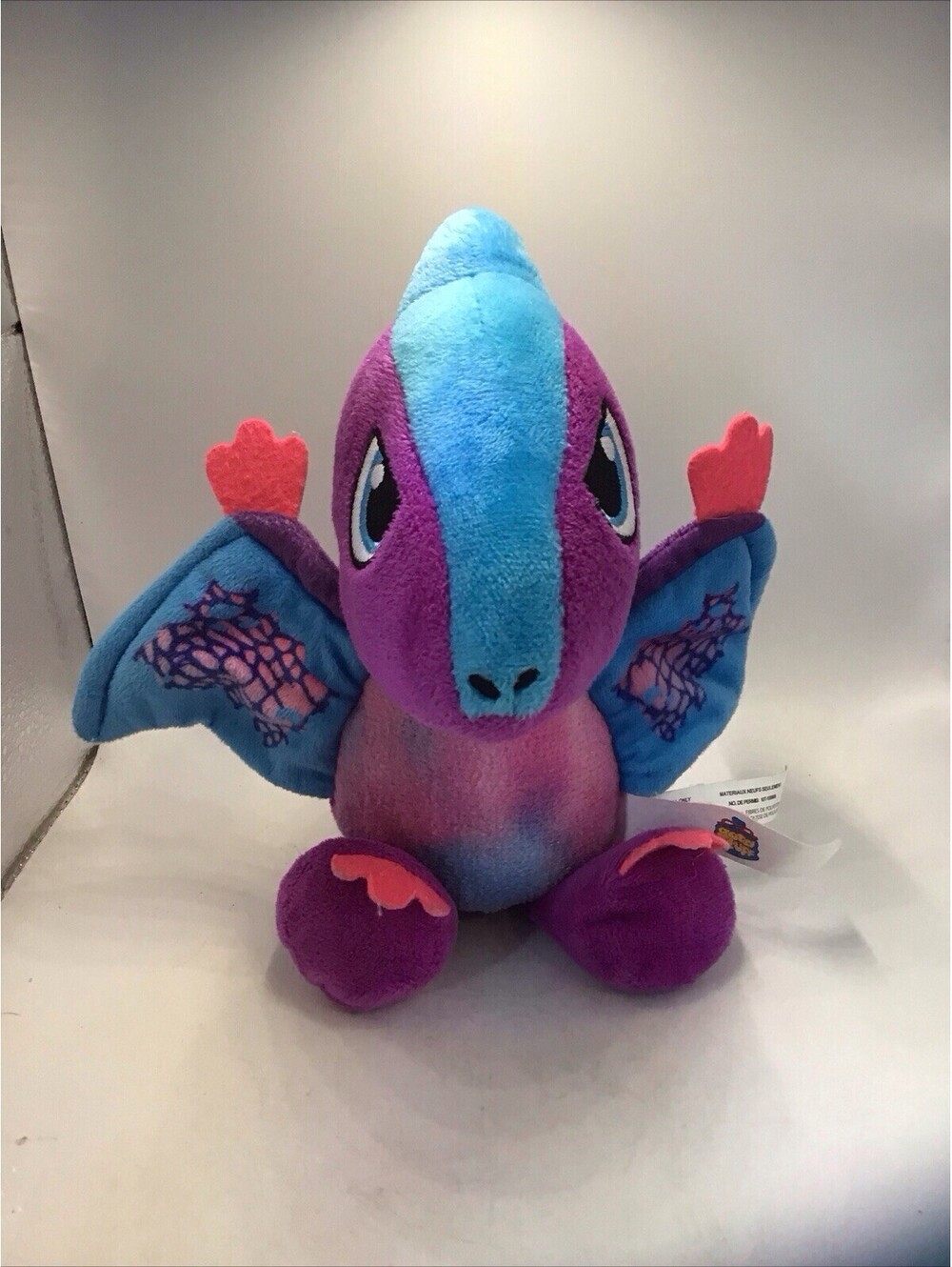 Good Stuff Purple Pterodactyl Dinosaur Plush 8” Stuffed Animal Toy